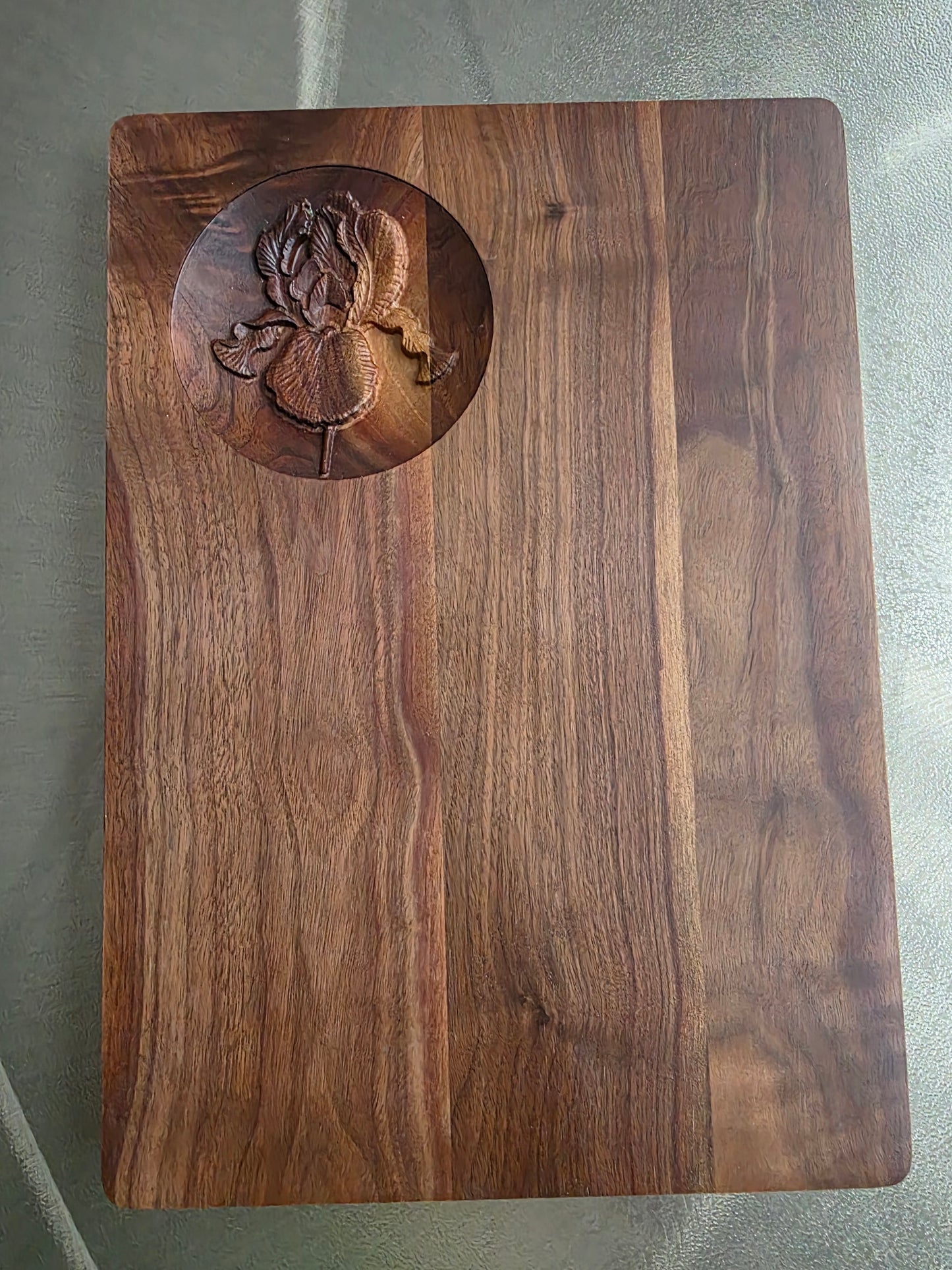 Iris Cutting Board
