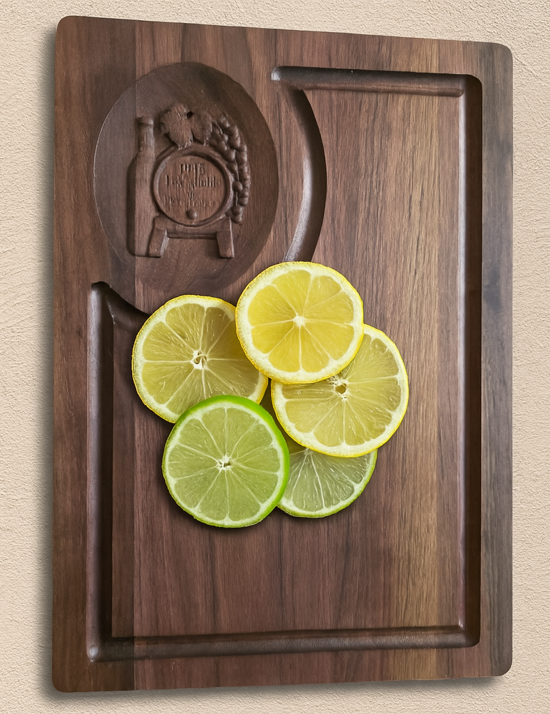 Wine Barrel Cutting Board